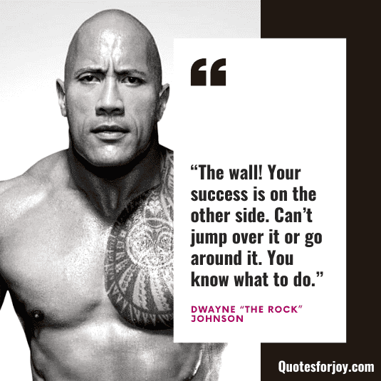 56 Motivational & Hardworking Dwayne Johnson | The Rock Quotes