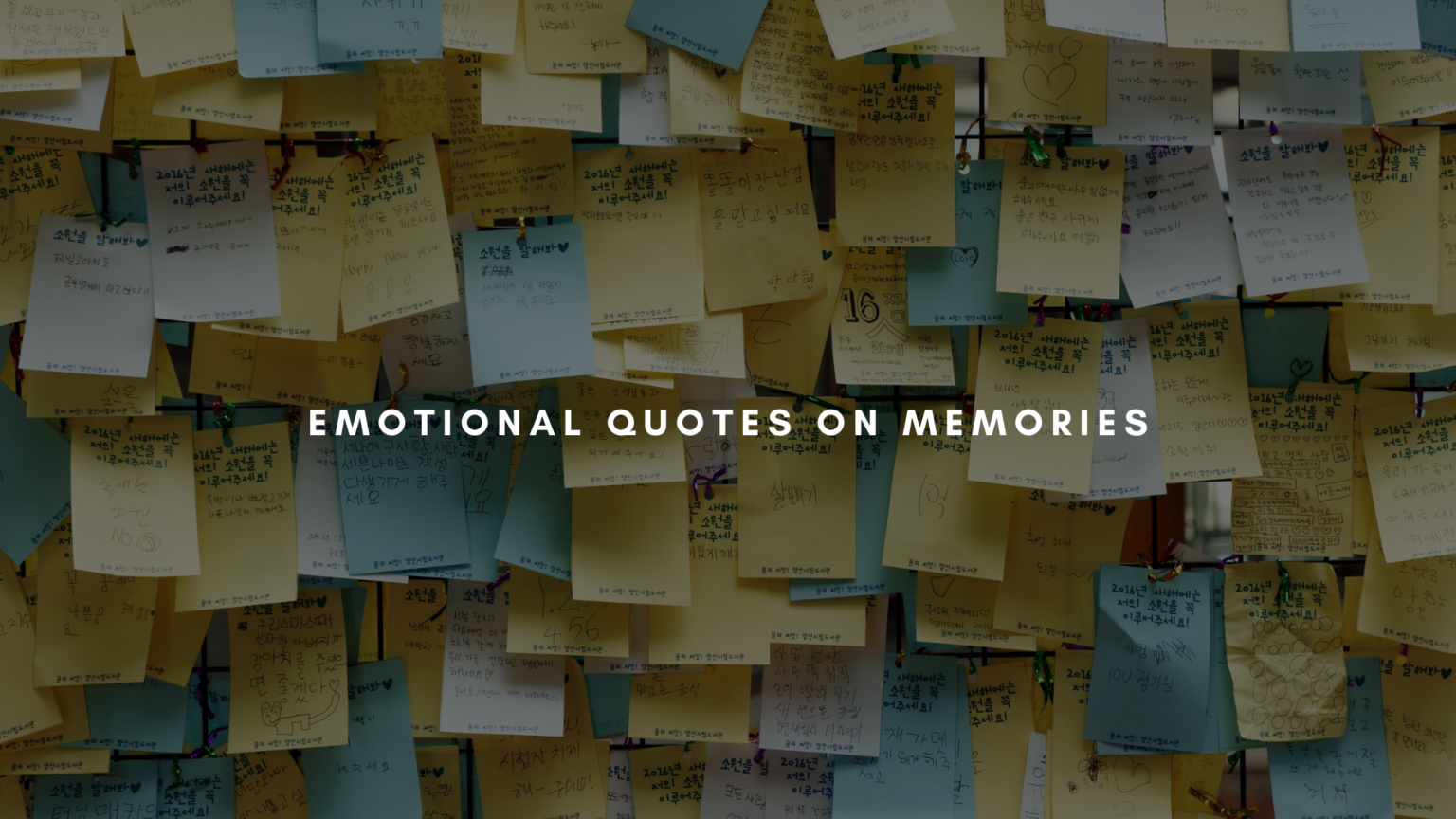 Emotional Quotes on Memories with Images | Heart touching