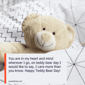 107 Adorable Teddy bear quotes For your love | with Images