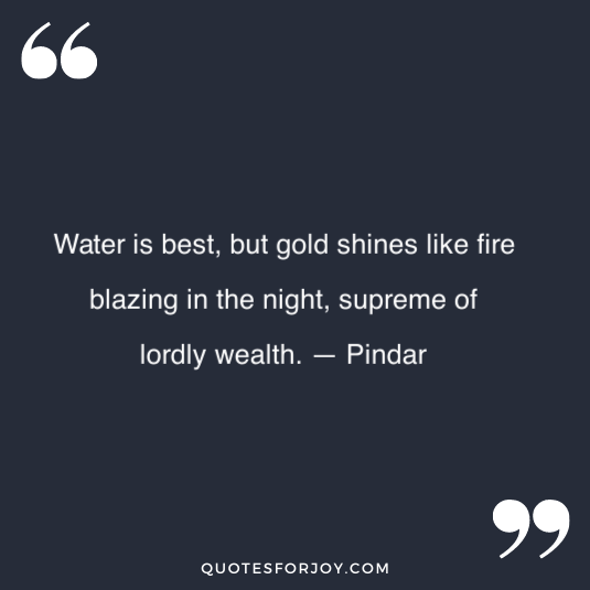 41 Inspiring Quotes About Gold | Gold Quotes With Images