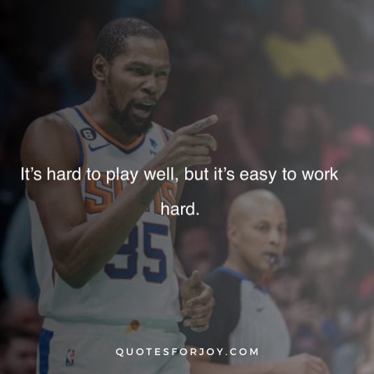 30+ motivational & Hardworking kevin durant quotes